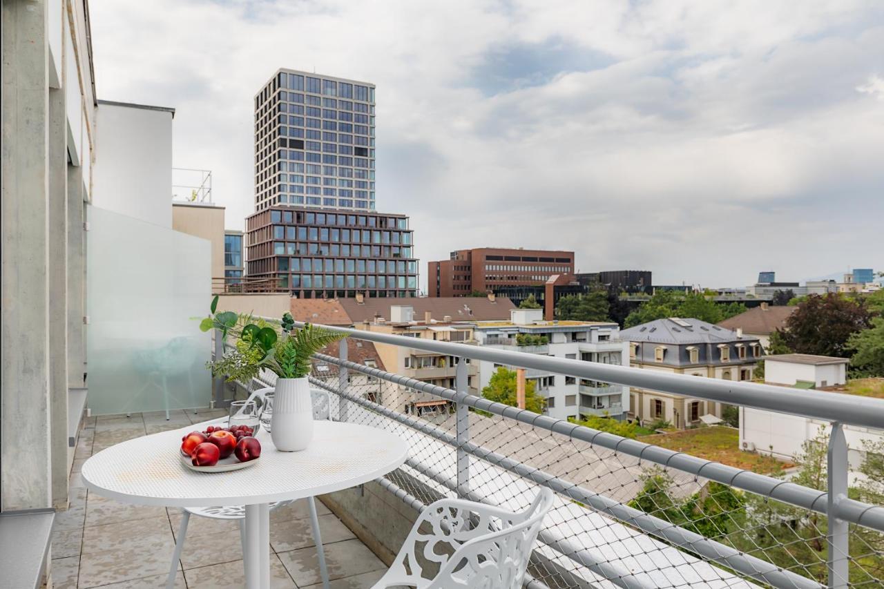 Visionapartments Basel - Contactless Check-In ภายนอก รูปภาพ