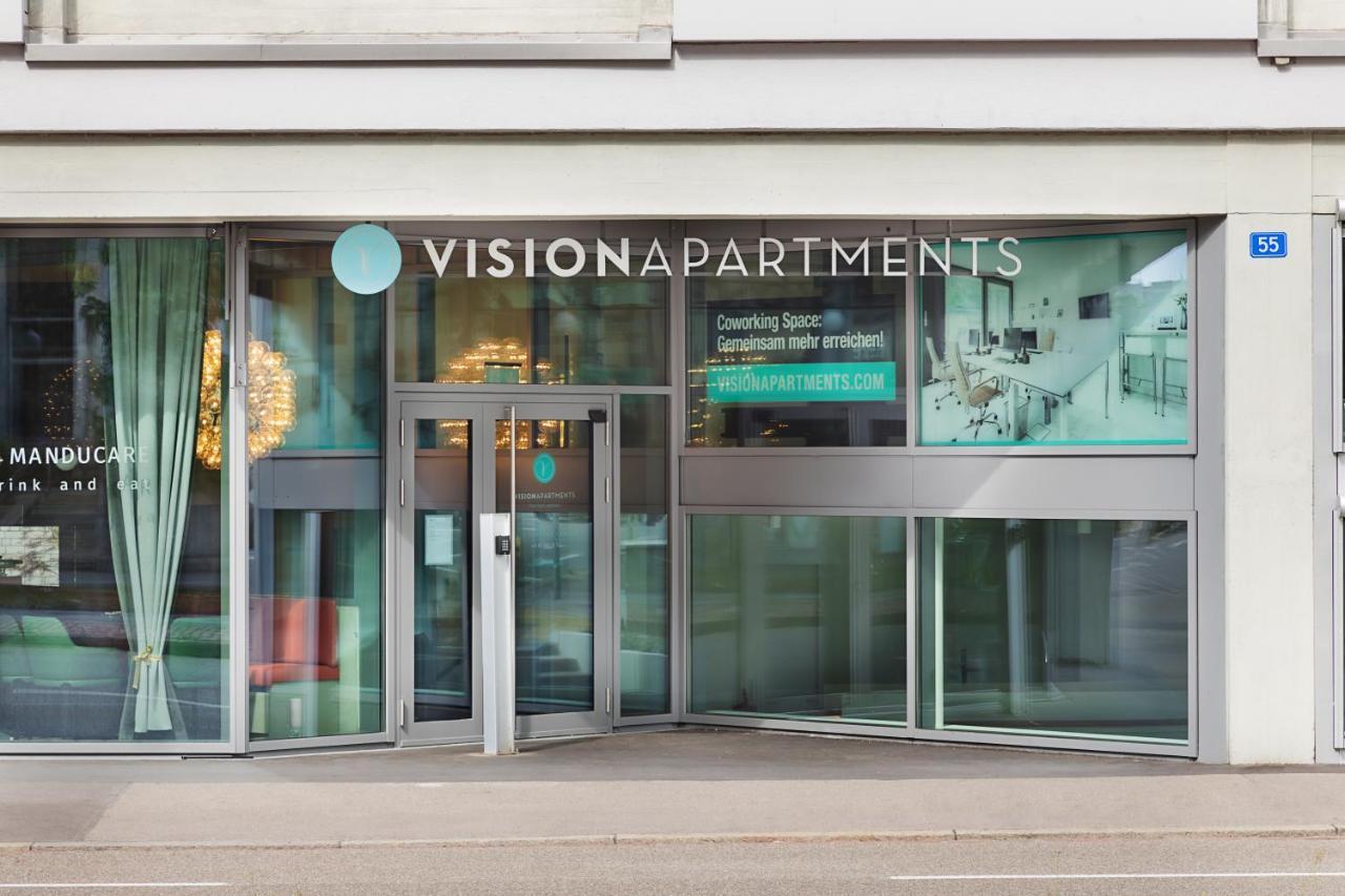 Visionapartments Basel - Contactless Check-In ภายนอก รูปภาพ