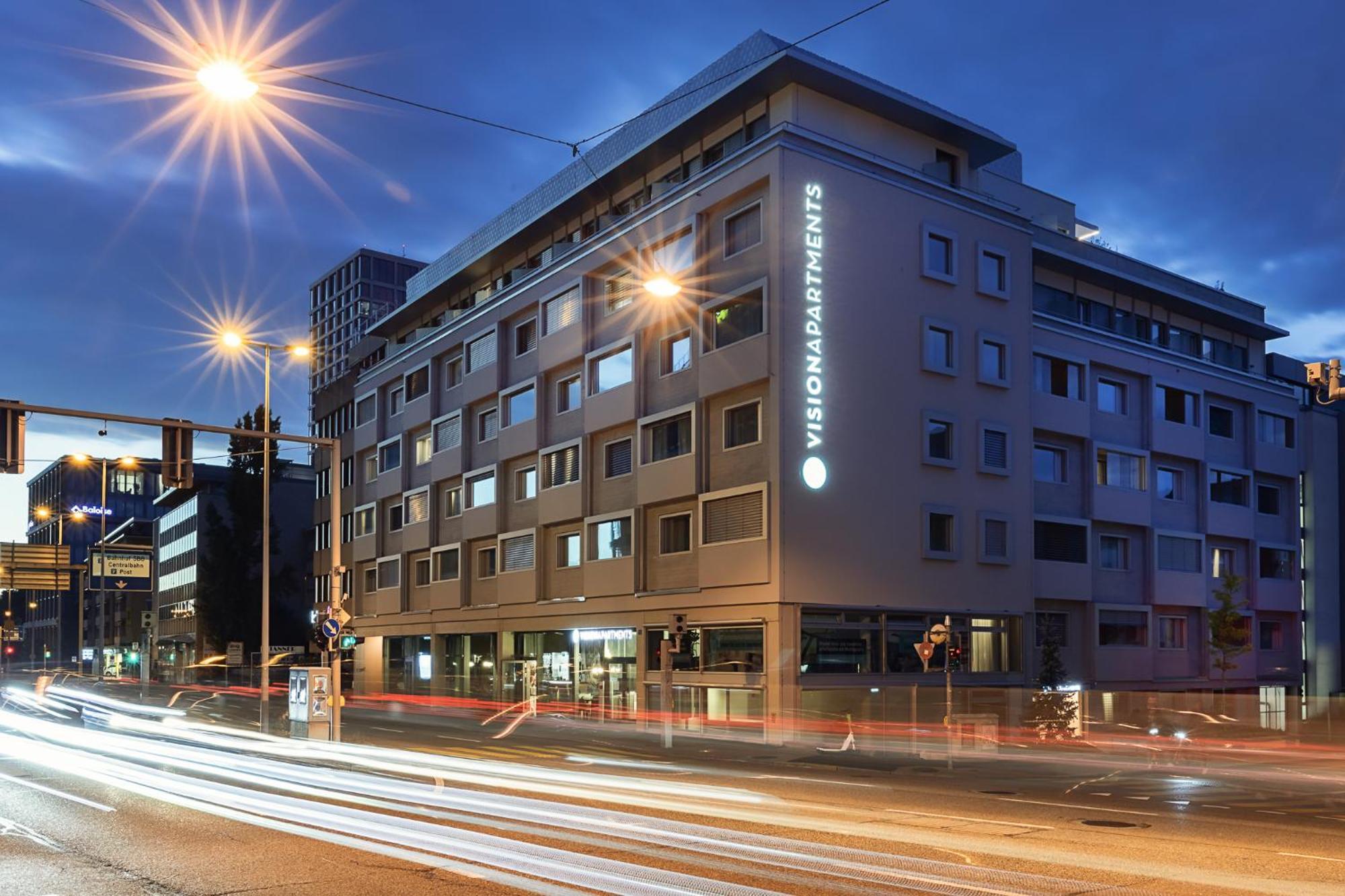 Visionapartments Basel - Contactless Check-In ภายนอก รูปภาพ